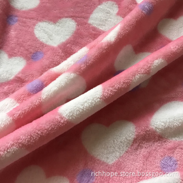 Hot Selling Flanell Polyester Quilt Bettlaken Stoff